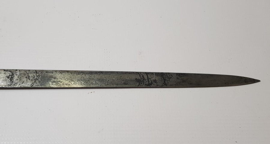 1. DÜNYA SAVAŞI DÖNEMİ ALLAH BİZİMLE YAZILI NADİR TOPÇU SUBAY MEÇİ