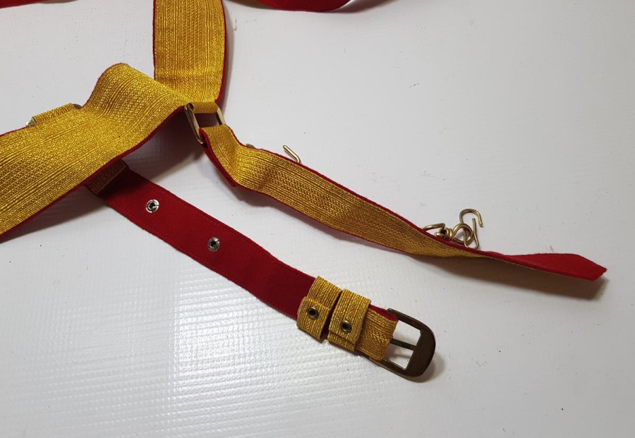 ANTİKA ALTIN SIRMA SUBAY KEMERİ