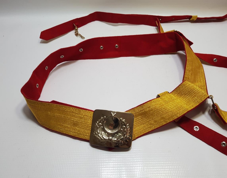 ANTİKA ALTIN SIRMA SUBAY KEMERİ