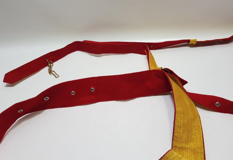 ANTİKA ALTIN SIRMA SUBAY KEMERİ