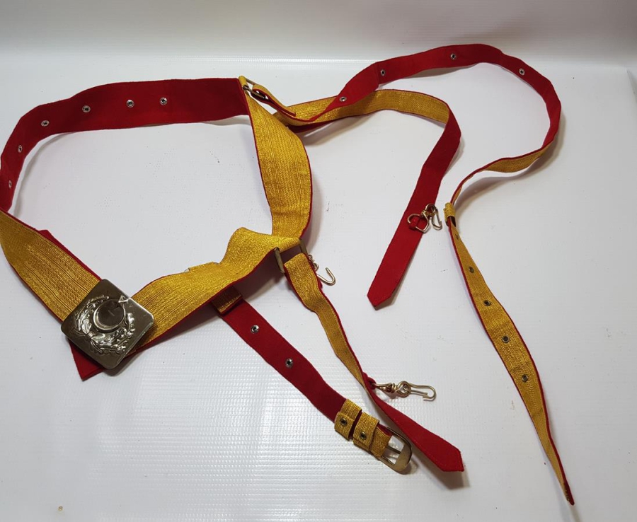 ANTİKA ALTIN SIRMA SUBAY KEMERİ