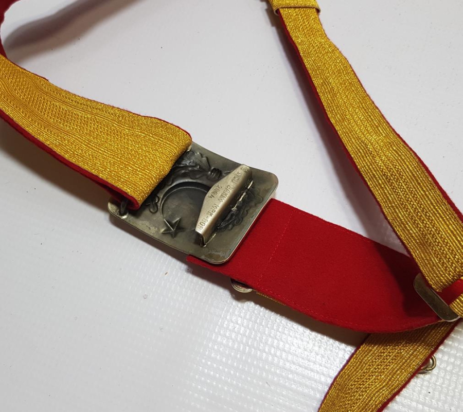 ANTİKA ALTIN SIRMA SUBAY KEMERİ