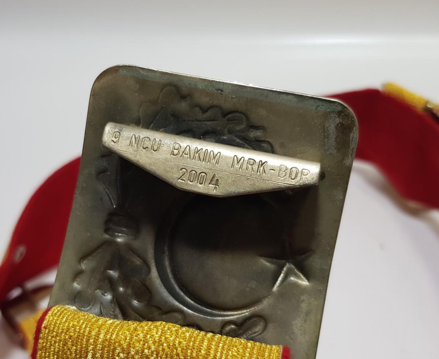 ANTİKA ALTIN SIRMA SUBAY KEMERİ