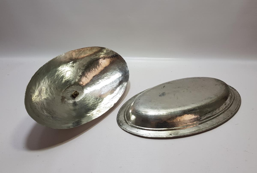 OSMANLICA YAZILI KUŞLU KAPAKLI BAKIR SAHAN