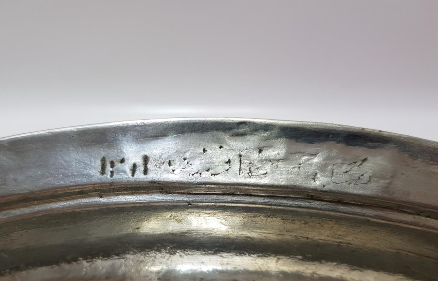 OSMANLICA YAZILI KUŞLU KAPAKLI BAKIR SAHAN