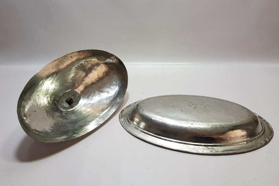 OSMANLICA YAZILI KUŞLU KAPAKLI BAKIR SAHAN