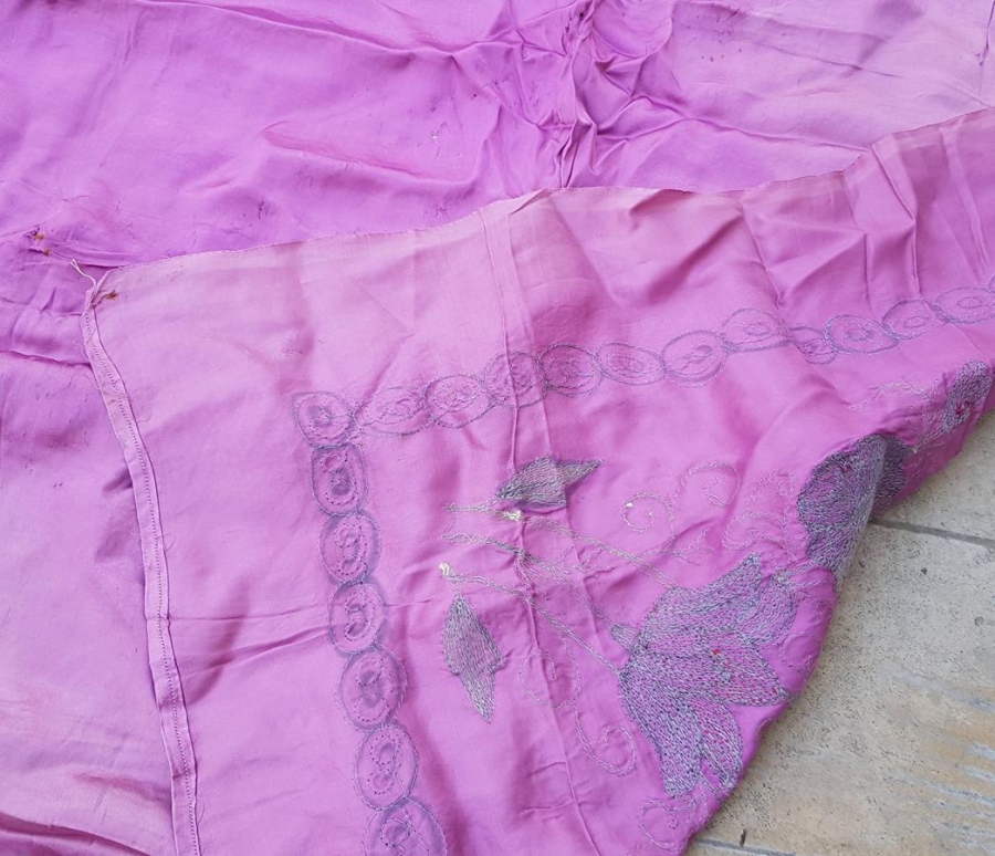 1940LARDAN GÜNAYDIN YAZILI NİŞAN BOHÇASI