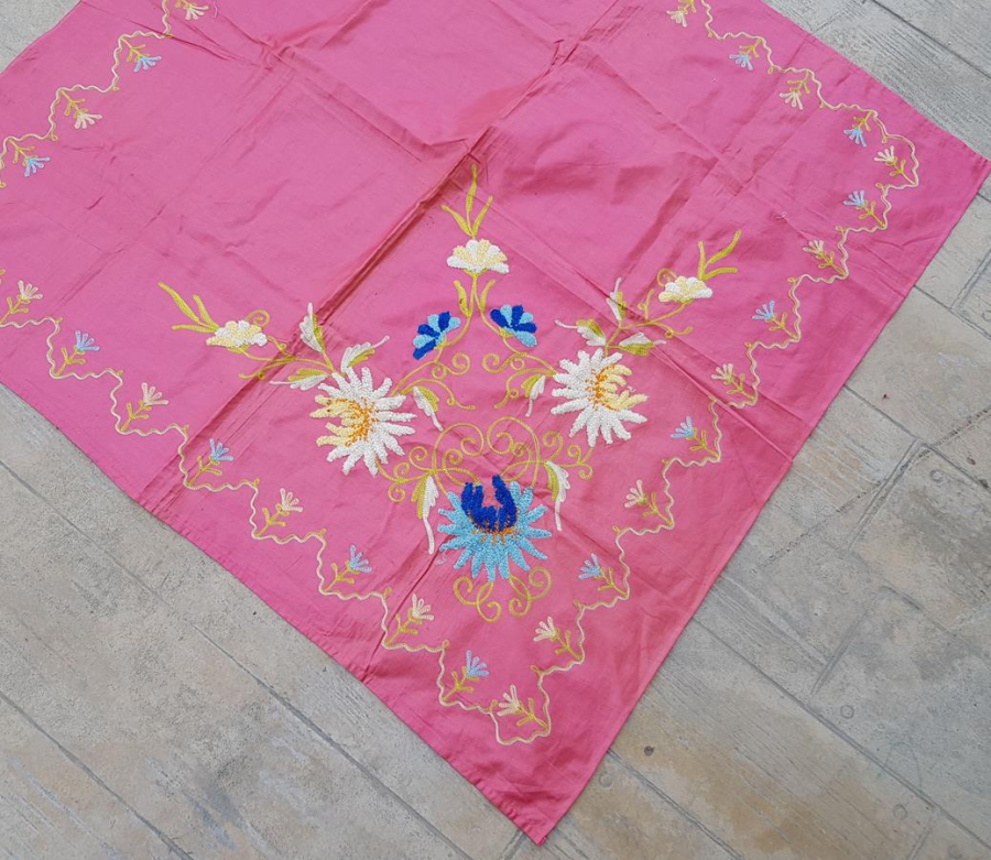 OSMANLI DÖNEMİ İPEK ATLAS GELİN BOHÇASI