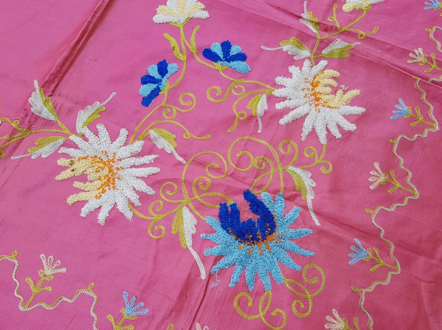 OSMANLI DÖNEMİ İPEK ATLAS GELİN BOHÇASI