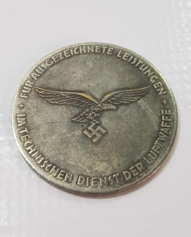 2. DÜNYA SAVAŞI ALMAN NAZİ HAVA KUVVETLERİ MADALYASI