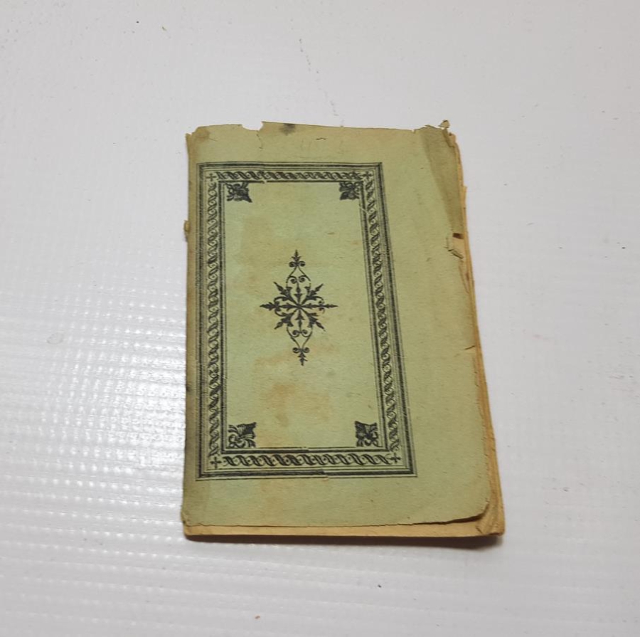 1896 TARİHLİ OSMANLICA CEP TAKVİMİ