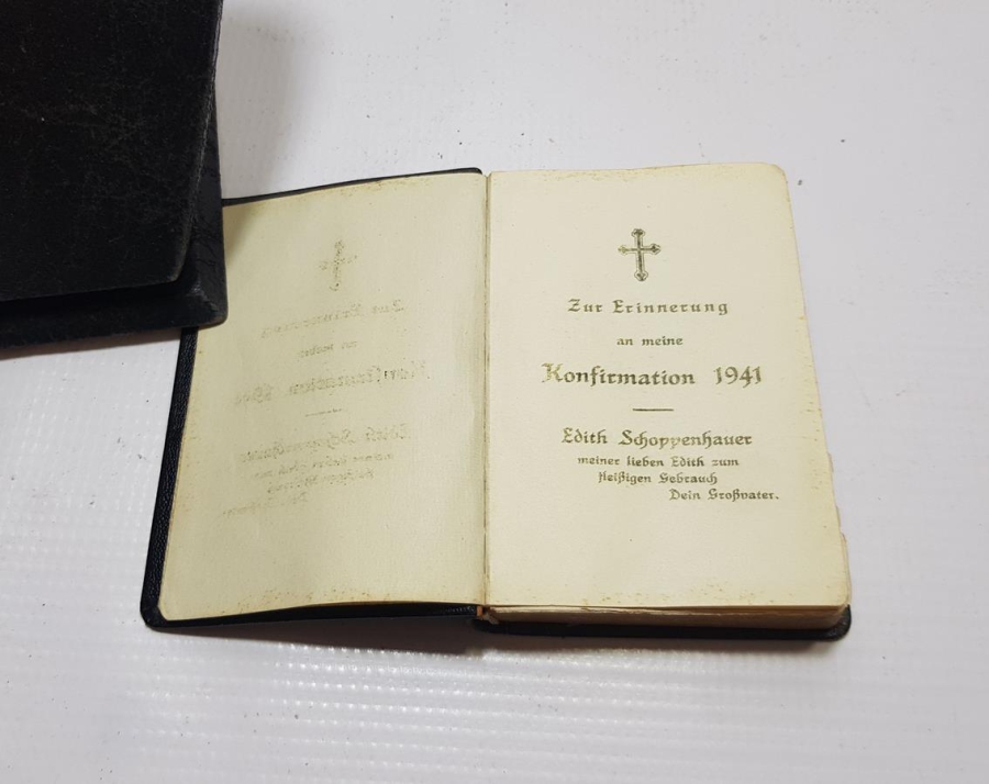 1941 TARİHLİ ALMANCA İLAHİ KİTABI