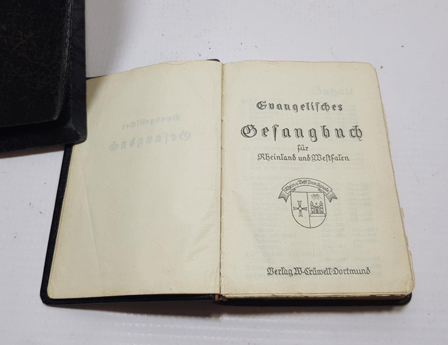 1941 TARİHLİ ALMANCA İLAHİ KİTABI