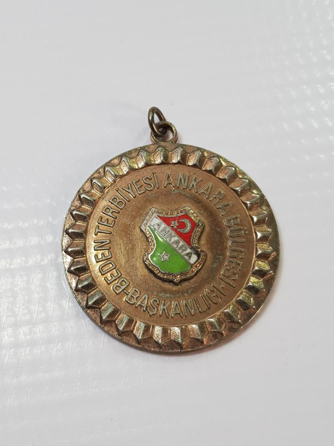 BEDEN TERBİYESİ ANKARA BÖLGESİ BAŞKANLIĞI MİNELİ MADALYA