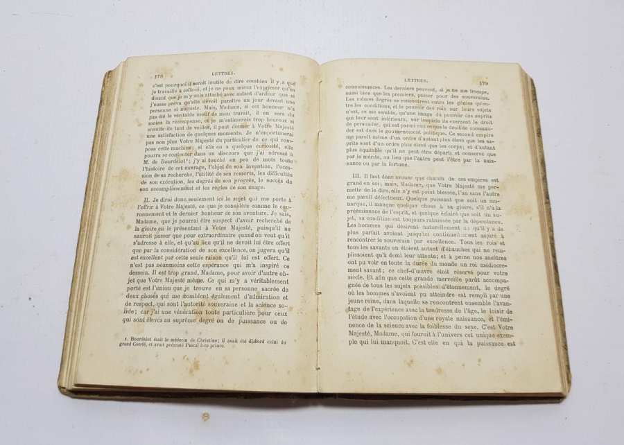 1883 TARİHLİ FRANSIZCA KİTAP