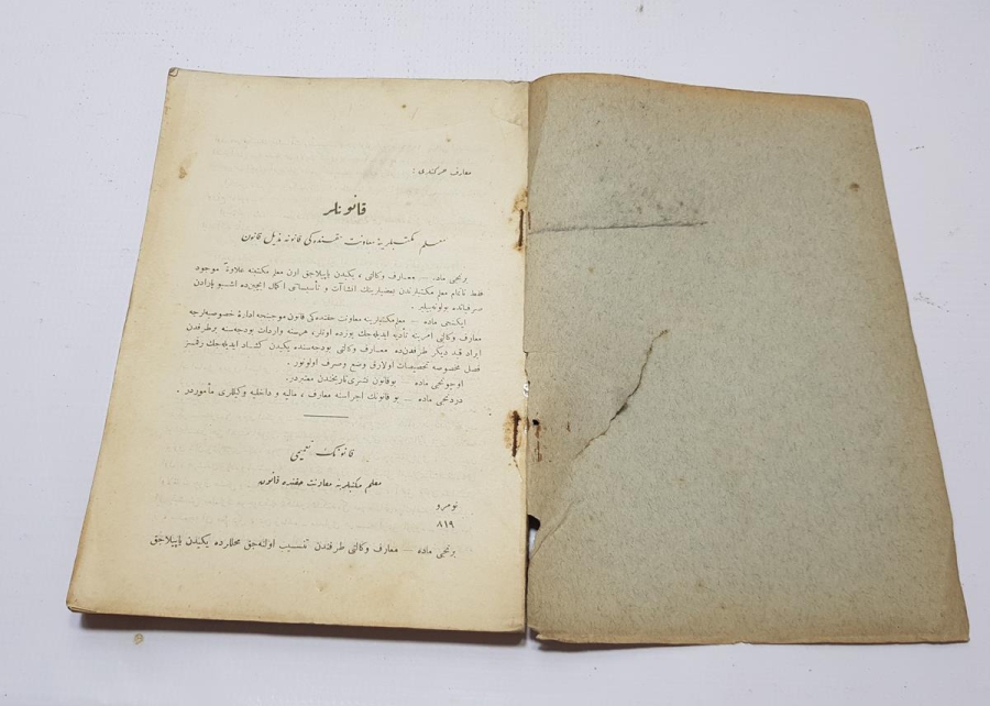 OSMANLICA MAARİF VEKALETİ MECMUASI