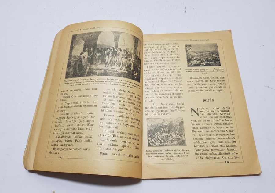 1931 TARİHLİ NAPOLYON BONAPARTE KİTABI