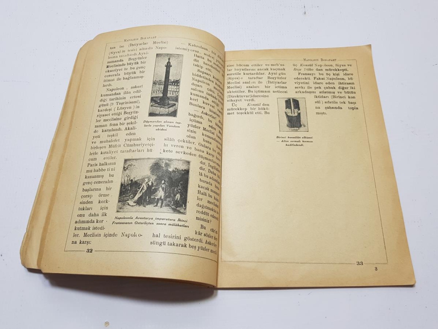 1931 TARİHLİ NAPOLYON BONAPARTE KİTABI