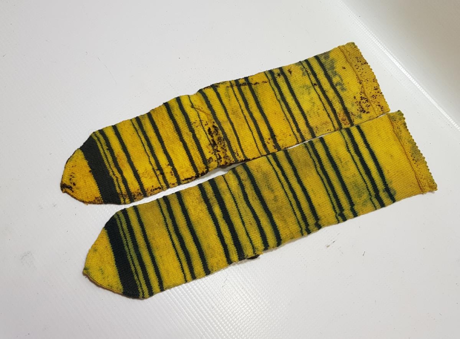 OSMANLI DÖNEMİ EL ÖRME ÇORAP