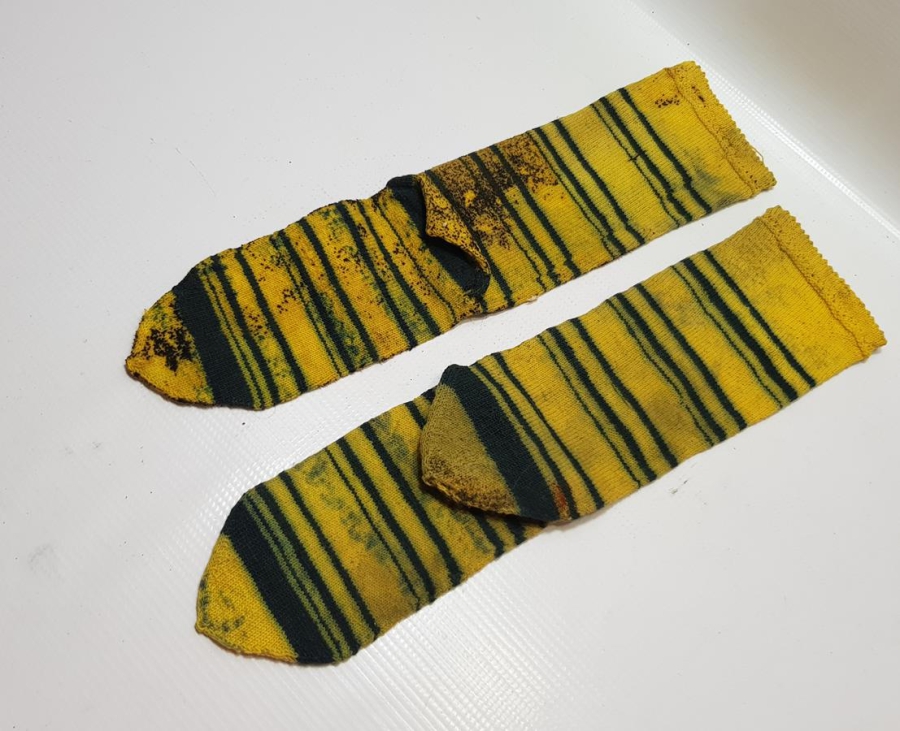 OSMANLI DÖNEMİ EL ÖRME ÇORAP