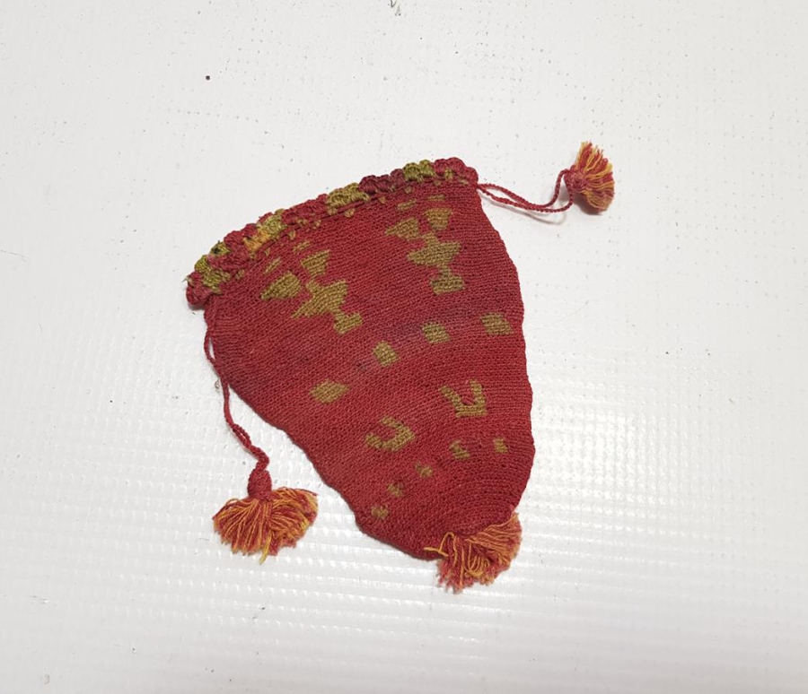 OSMANLI DÖNEMİ İĞNE İŞİ PARA KESESİ