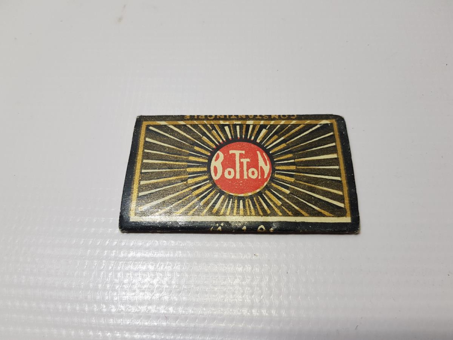 OSMANLI DÖNEMİ SİGARA KAĞIDI