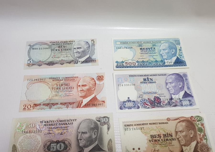 6. VE 7. EMİSYON KAĞIT PARA LOTU