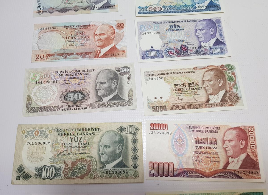 6. VE 7. EMİSYON KAĞIT PARA LOTU