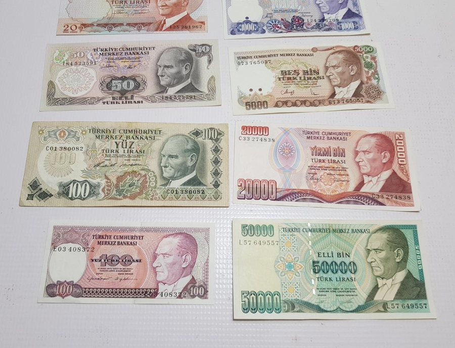 6. VE 7. EMİSYON KAĞIT PARA LOTU