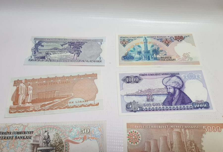 6. VE 7. EMİSYON KAĞIT PARA LOTU