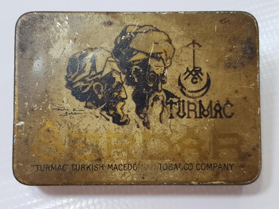 OSMANLI DÖNEMİ TURMAC SERDAR SİGARA KUTUSU