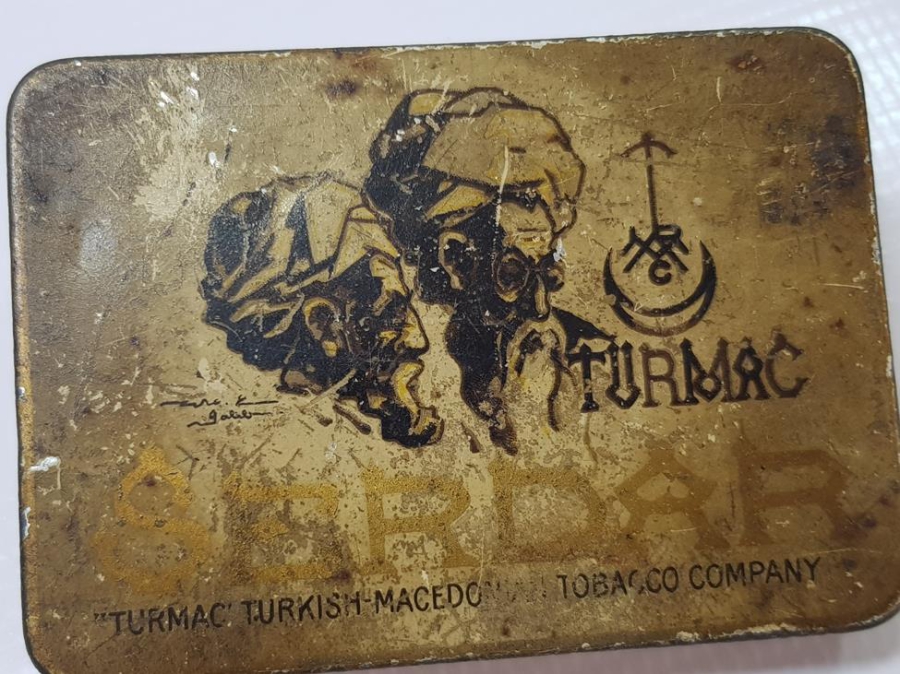 OSMANLI DÖNEMİ TURMAC SERDAR SİGARA KUTUSU