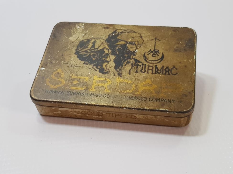 OSMANLI DÖNEMİ TURMAC SERDAR SİGARA KUTUSU