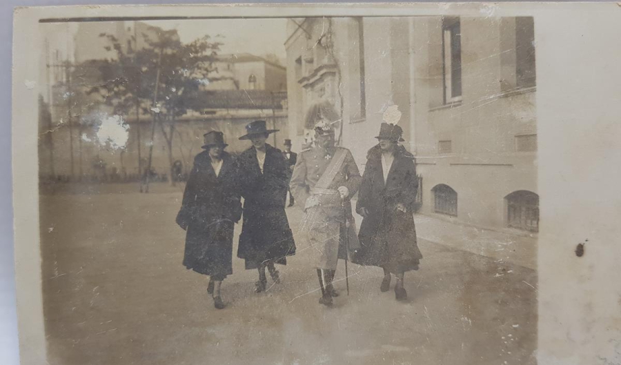 1. DÜNYA SAVAŞI ALMAN İMPARATORU KAISER WILHELM II. AİLESİYLE BİRLİKTE İSTANBUL'DA