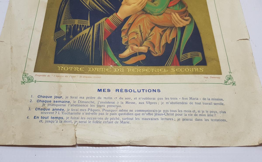 1927 TARİHLİ HIRİSTİYAN DİNİ AZİZE VE MELEKLER TEMALI DUVAR PANOSU