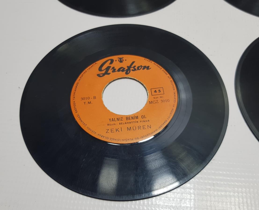 4 ADET 45'LİK PLAK