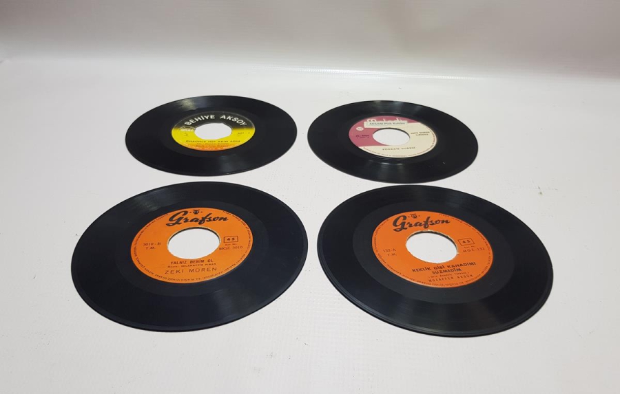 4 ADET 45'LİK PLAK