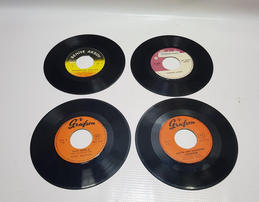 4 ADET 45'LİK PLAK