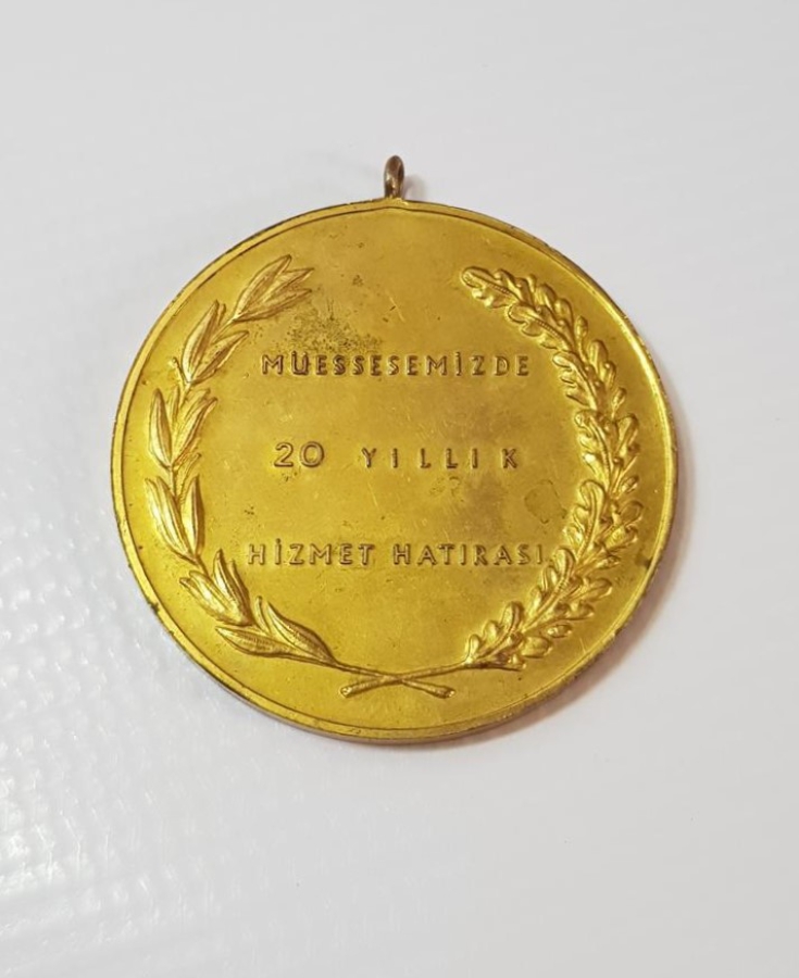 ZONGULDAK EREĞLİ KÖMÜRLERİ İŞLETMESİ MADALYASI