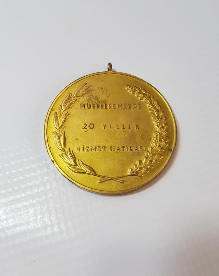 ZONGULDAK EREĞLİ KÖMÜRLERİ İŞLETMESİ MADALYASI