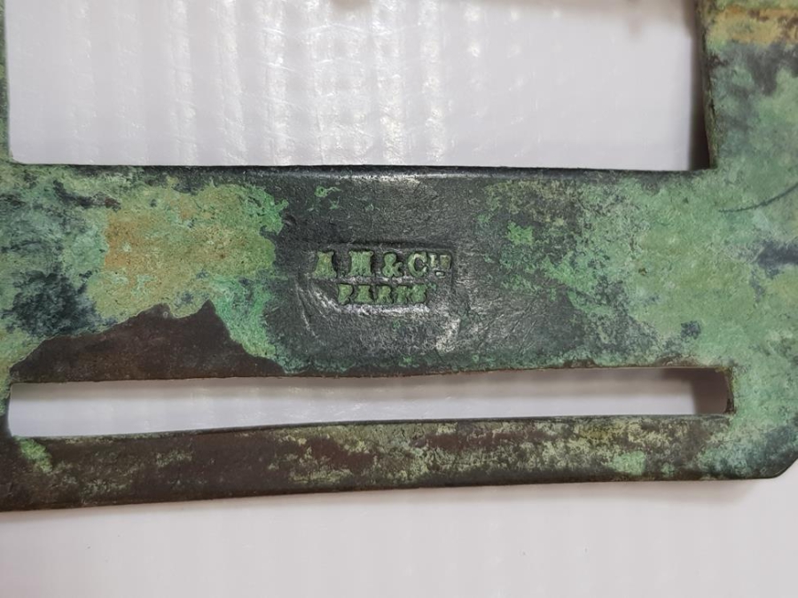 1. DÜNYA SAVAŞI FRANSIZ SUBAY KEMER TOKASI