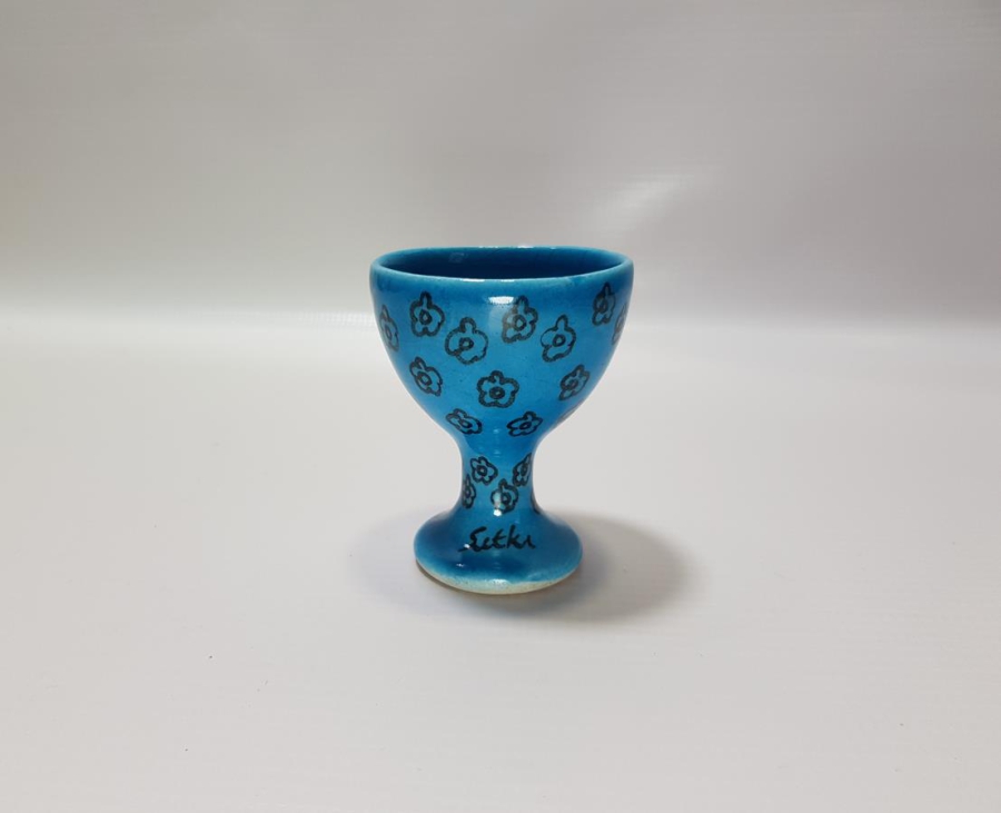 ÖZEL YAPIM, SITKI USTA İMZALI KÜTAHYA SERAMİK YUMURTALIK