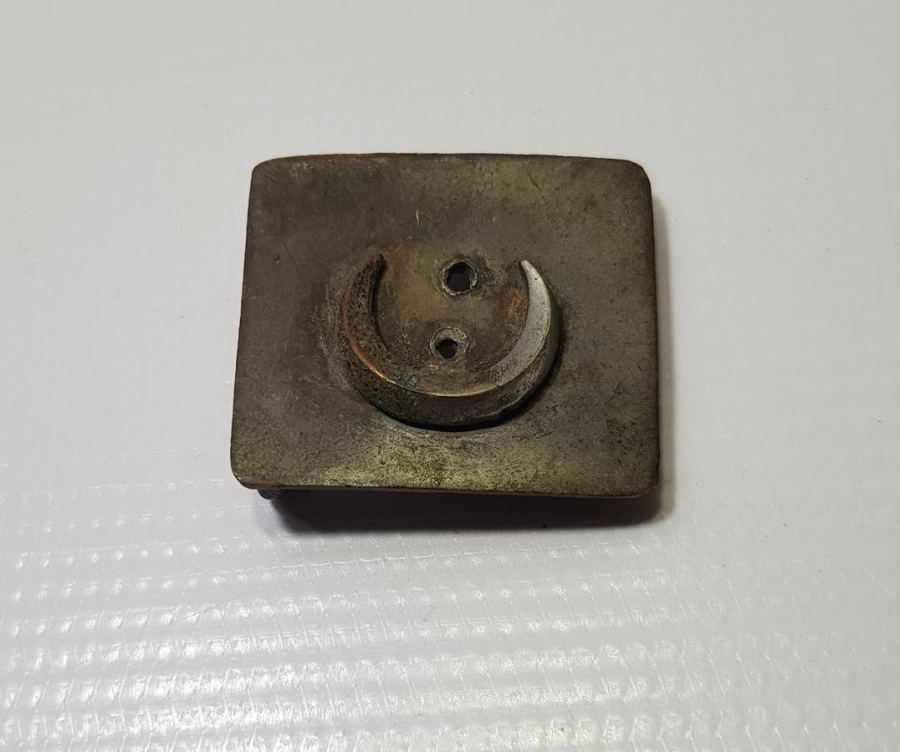 1. DÜNYA SAVAŞI DÖNEMİ ÇOK NADİR OSMANLI SUBAY KEMER TOKASI