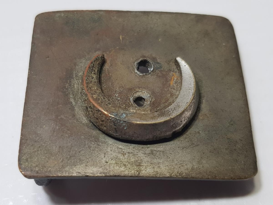 1. DÜNYA SAVAŞI DÖNEMİ ÇOK NADİR OSMANLI SUBAY KEMER TOKASI