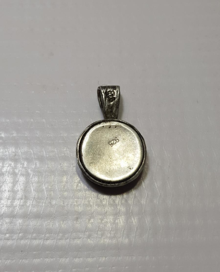 CAMİ RESİMLİ GÜMÜŞ KOLYE UCU