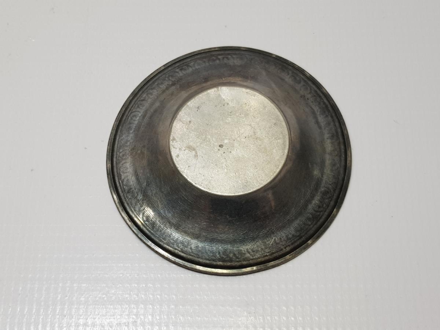 OSMANLI DÖNEMİ AZNAVUR İŞÇİLİKLİ GÜMÜŞ ÇAY TABAĞI