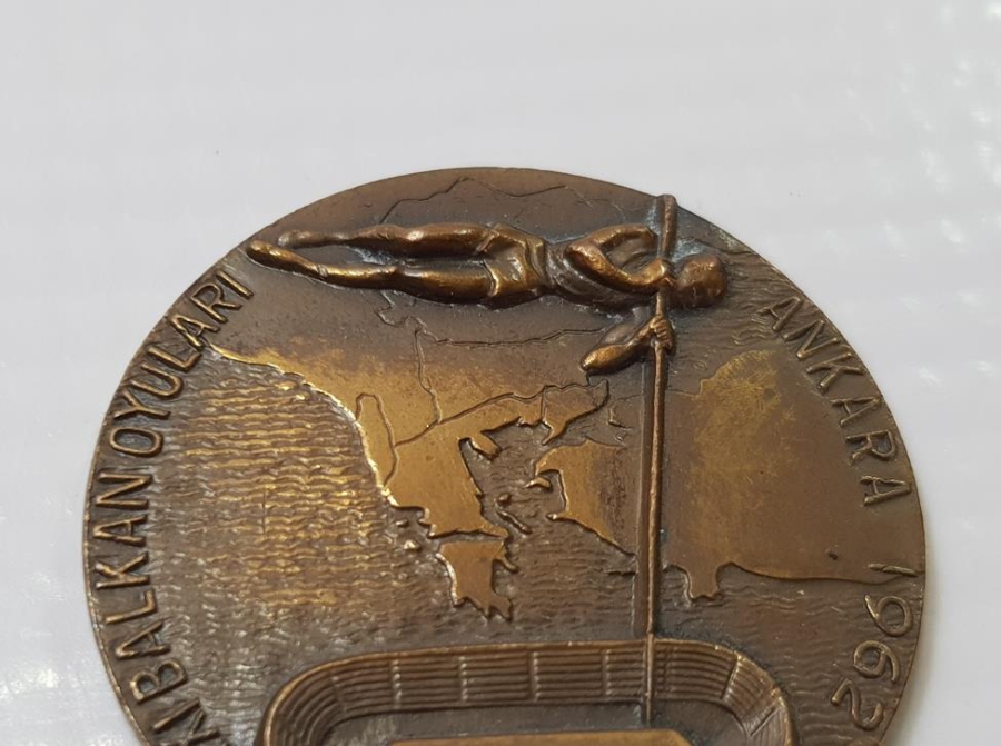 ANKARA 1962 BALKAN OYUNLARI BRONZ MADALYA