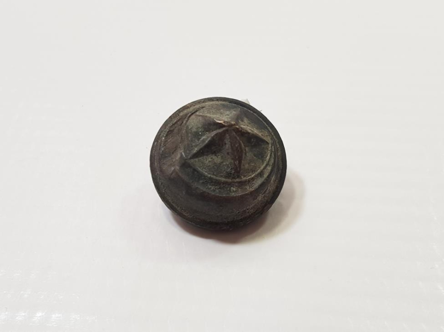 1. DÜNYA SAVAŞI OSMANLICA YAZILI SUBAY DÜĞMESİ