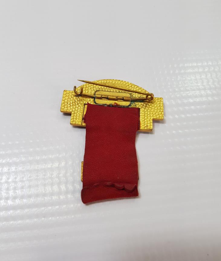 1969 BELGRAD AVRUPA ATLETİZM ŞAMPİYONASI EKİP ŞEFİ ROZETİ