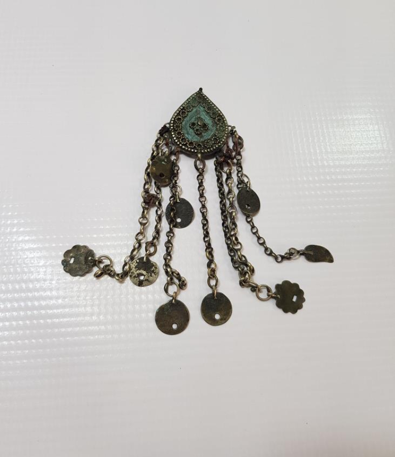 OSMANLI DÖNEMİ GÜMÜŞ FES SÜSÜ